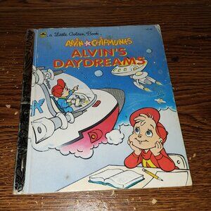 Alvin and the Chipmunks Alvin's Dream (1990. A Little Golden Book) Hardcover